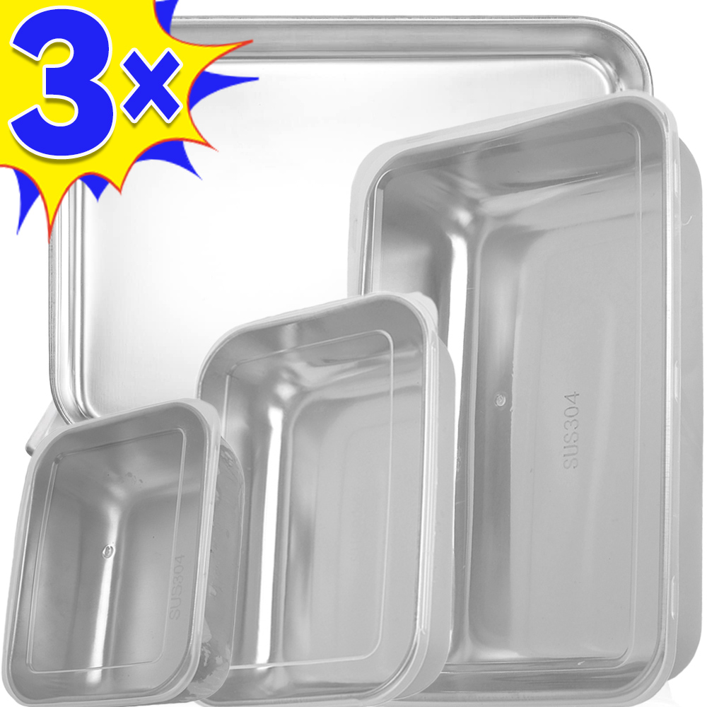 Food Storage Equipment - Edelstahl Lebensmittel Lagerung Box Frische-halten Box