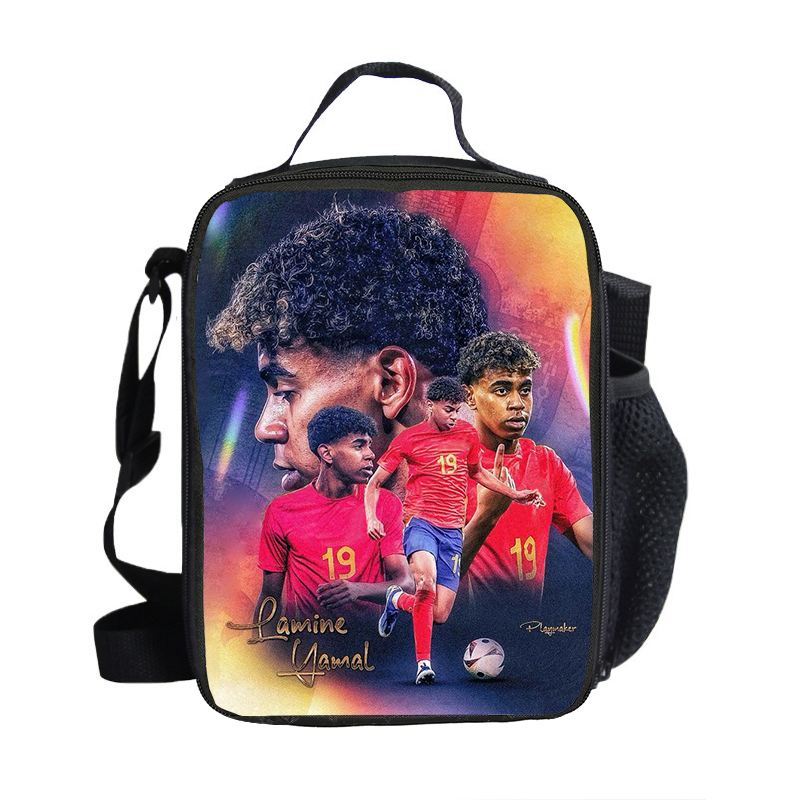 Food Storage Keep Warm - Lunch-Taschen L-Lamin Yamal Lebensmittelaufbewahrungstaschen Thermotasche Football