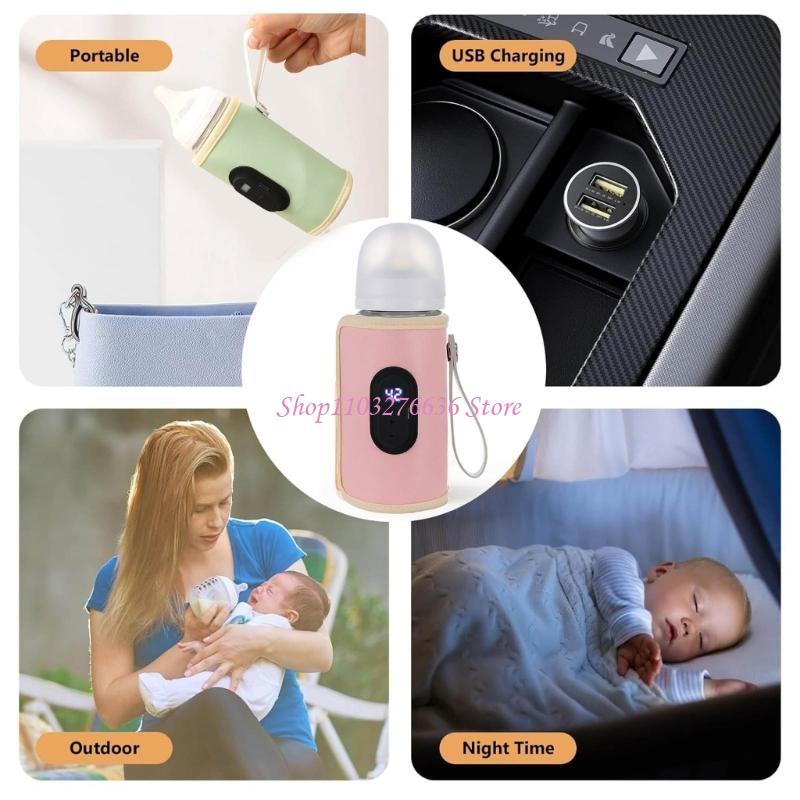 Food Storage Temperature - R6FD Pflegeflasche Heizung USB -Ladeheizheizhülsenmilchwärmwärmer 20