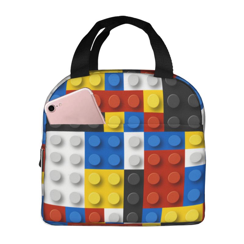 Food Storage Building - Benutzerdefinierte bunte Bausteine Patern thermisch isolierte