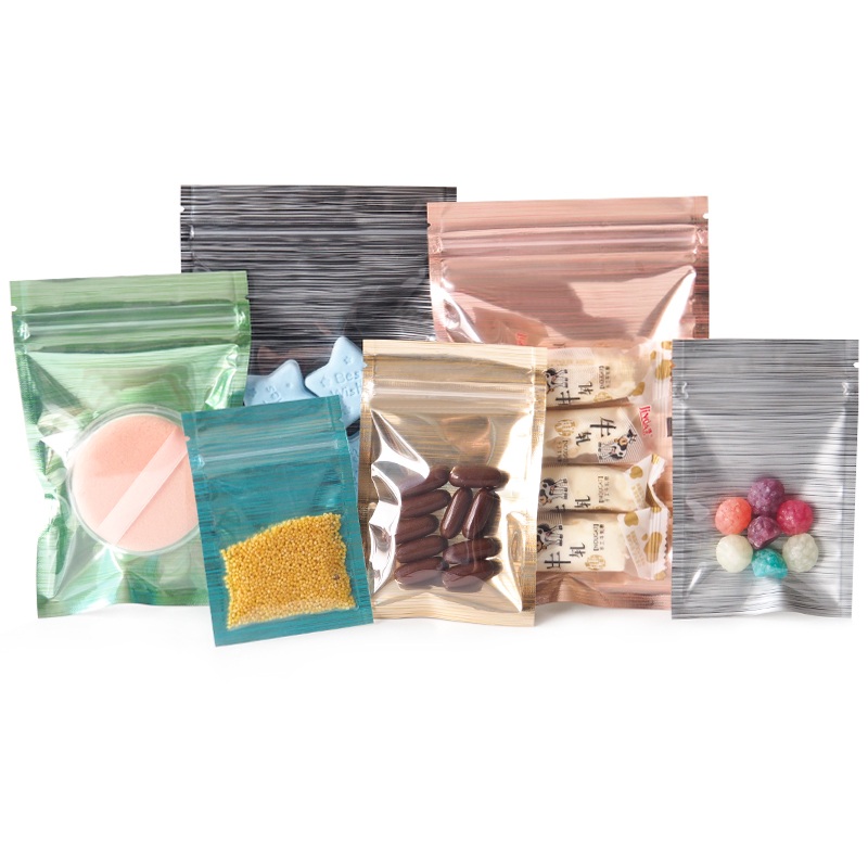 Food Storage Drawing - 2000 Teile/los 4 Größe Wiederverschließbare Aluminiumfolie