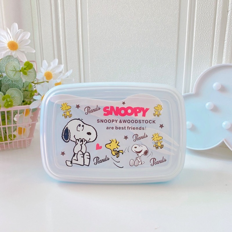Food Storage Equipment - Kawaii Snoopy Lunchbox mit Löffel und