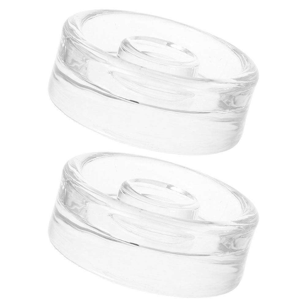 Food Storage Glass - 2er-Set Weithals-Glasgewichte für Einmachgläser – Stabile