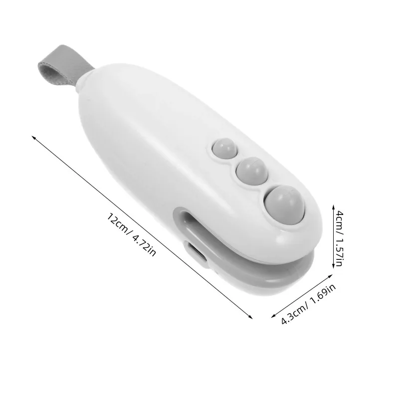 Food Storage Vacuum Sealer Machine - 2-in-1 Mini-Beutelverschließer und -schneider, tragbares, wiederaufladbares