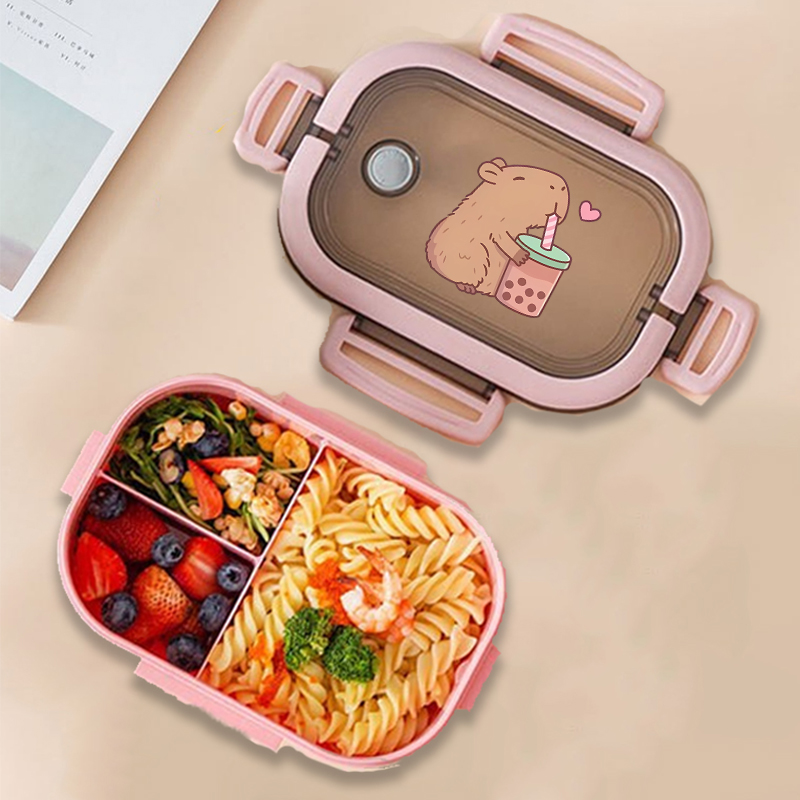 Food Storage Cupboard - Capybara Bento Lunchbox Anime Tiere Drucken