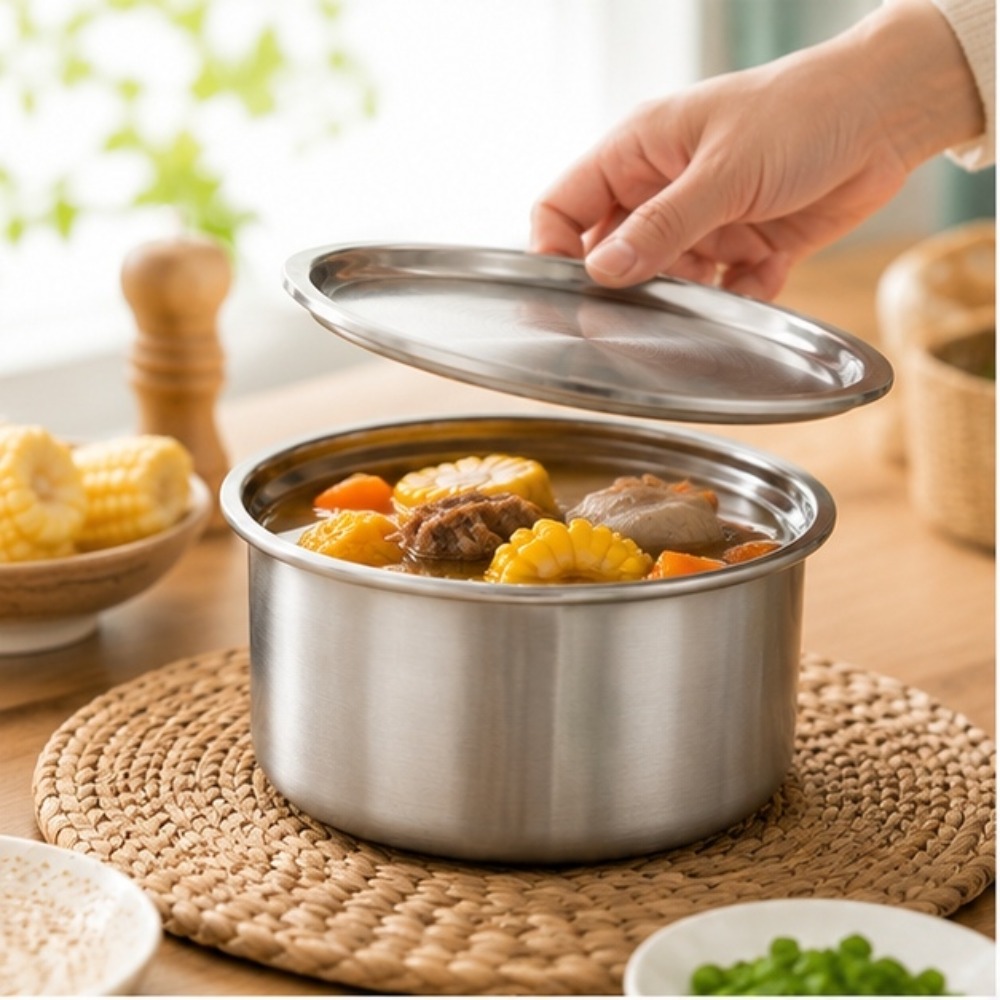 Food Storage Box Stainless Steel - 304 Edelstahl Ramekin mit Deckel, Schüssel
