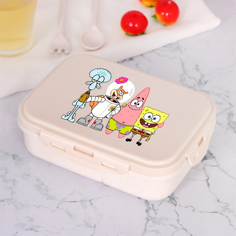 Food Storage Equipment - Neue SpongeBob Schwammkopf Lunchbox Anime Cartoon