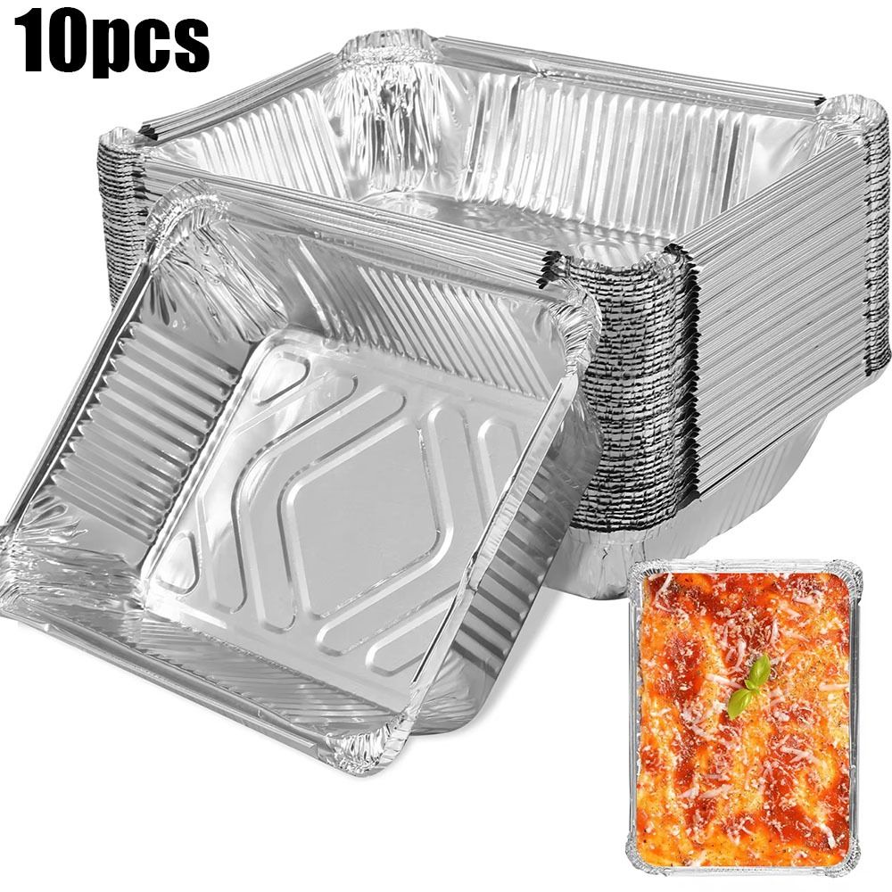 Food Storage Aluminum - 10PCS Einweg Aluminium Folie Lebensmittel Lagerung