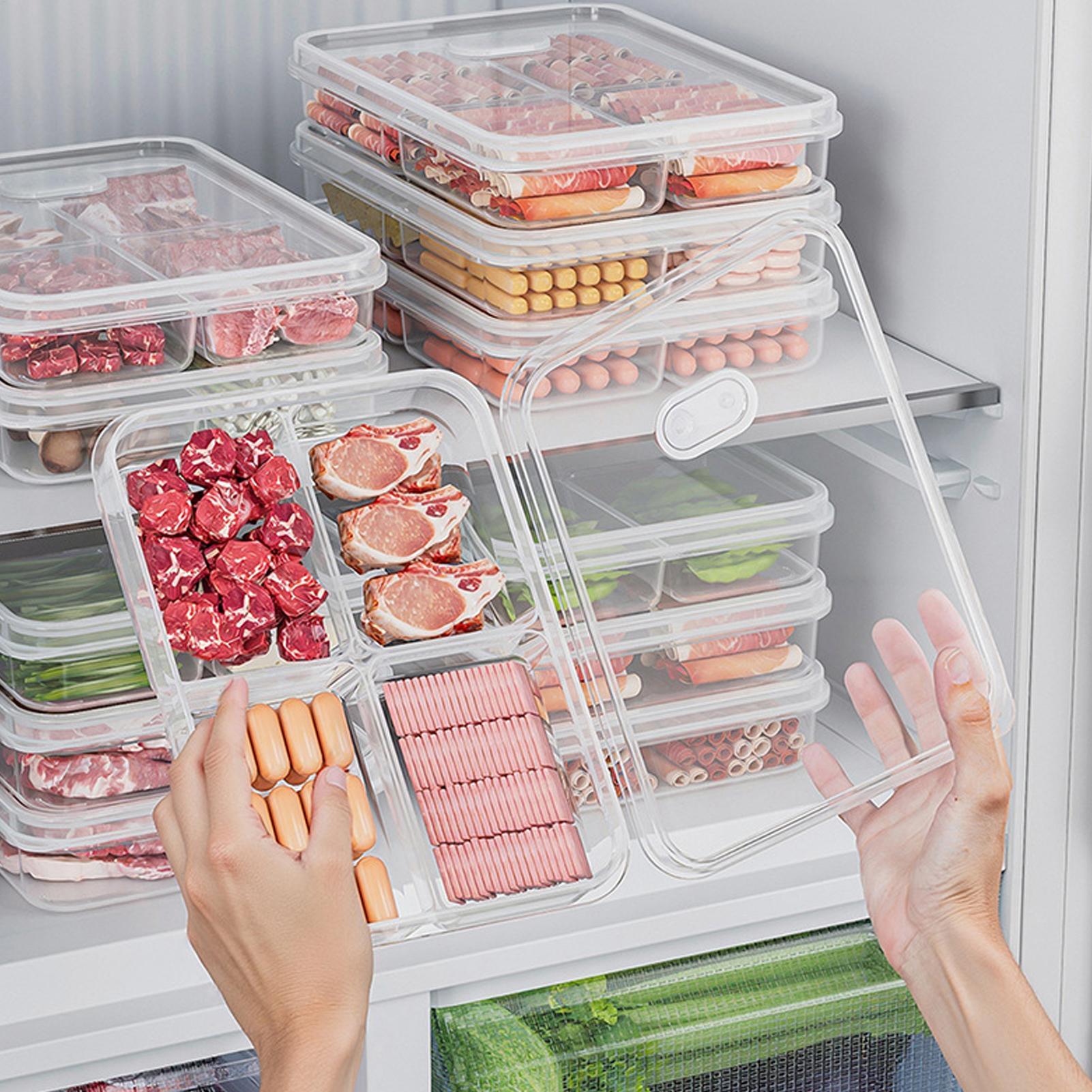 Food Storage Equipment - 1 Stück Kühlschrank-Aufbewahrungsbox für Fleisch und