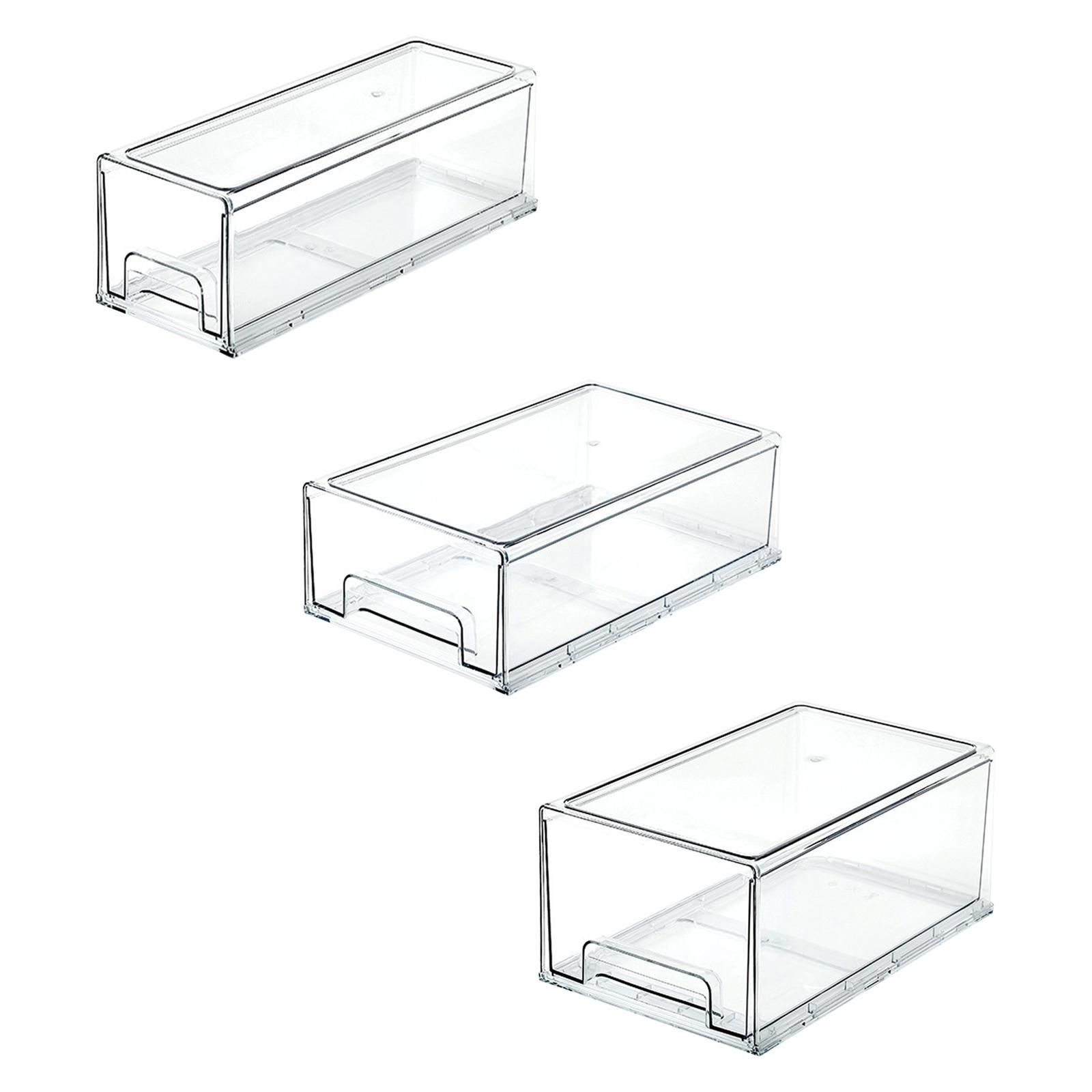 Food Storage Without Pantry - Kühlschrank-Schubladenorganizer Ausziehbare Vorratsbox für Obst und