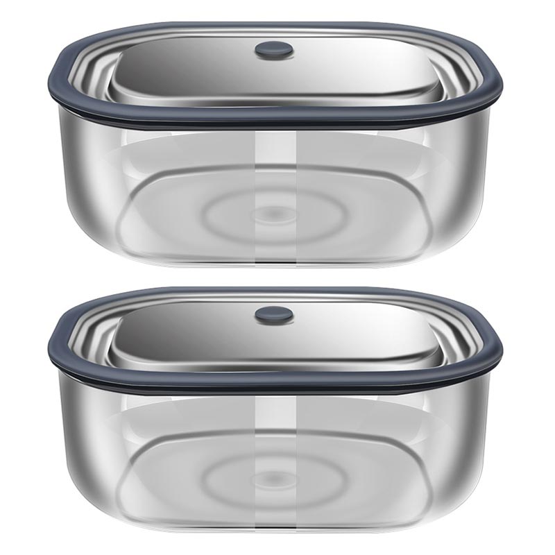 Food Storage Hot - High Boro silikat glas Rechteck Lunchbox