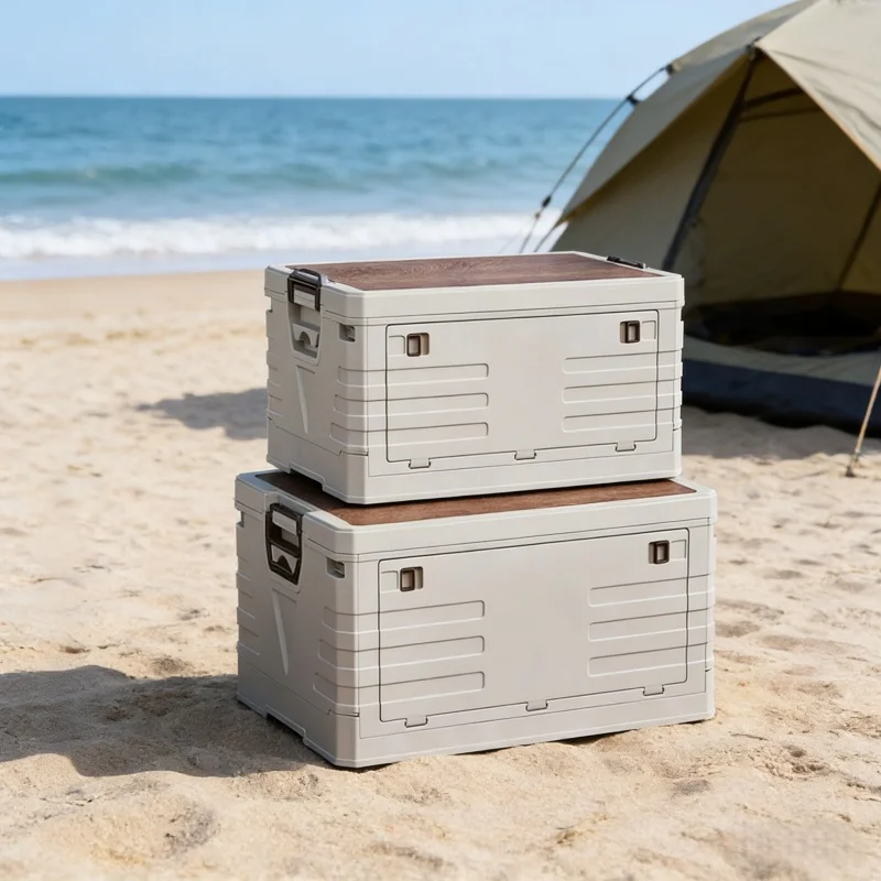 Food Storage Oven Safe - Auto-Aufbewahrungsbox für Outdoor-Camping, Faltbare Aufbewahrungsbox mit