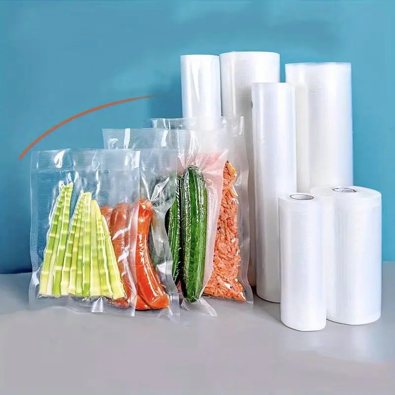 Food Storage Vacuum Sealer Machine - 500 cm/Rollen Lebensmittel-Vakuumbeutel für Sous-Vide-Aufbewahrung, Verpackungsbeutel