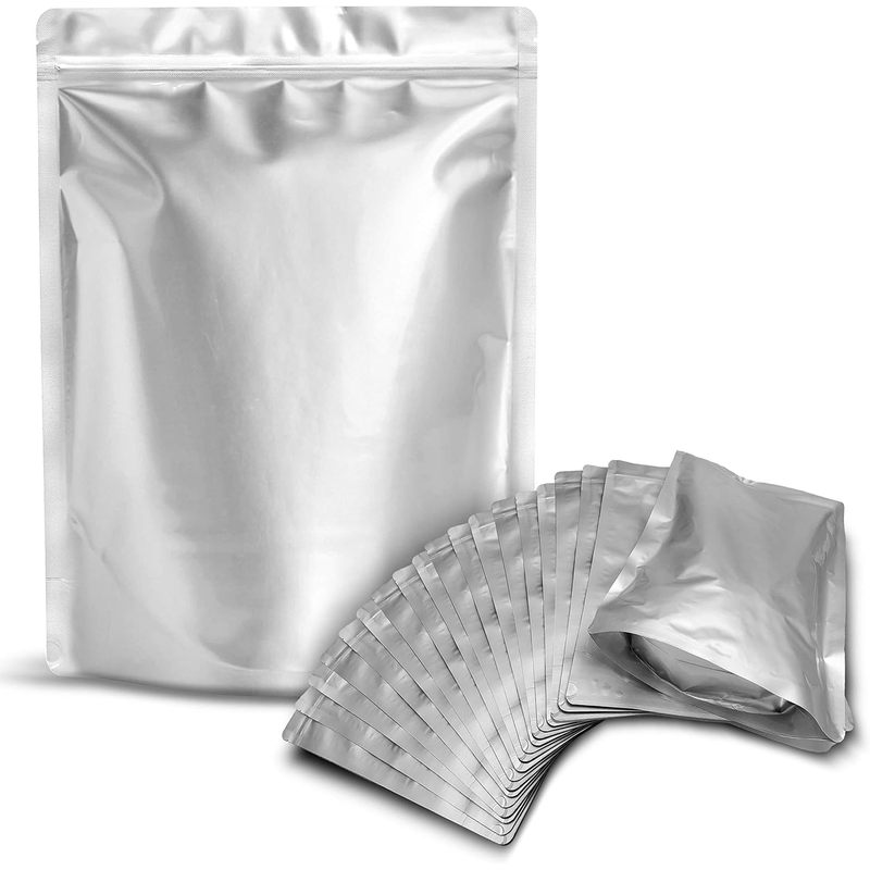 Food Storage Aluminum - 25 Mylar-Beutel - 10