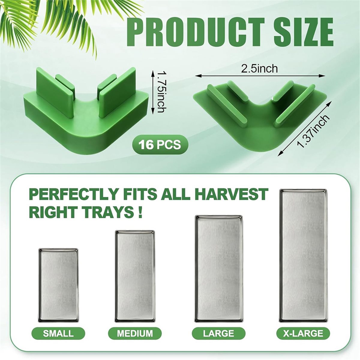 NEUES 16-teiliges Tablett-Stap – Food Storage Freeze Dried Bewertung und Preis