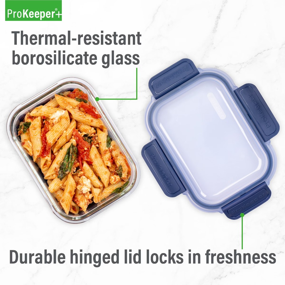2,8-Cup Glas-Lebensmittelbehäl – Food Storage Containers Glass Bewertung und Preis