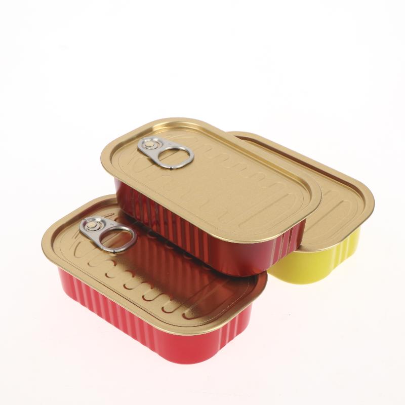 2 Stück rechteckige leere Mini – Food Storage Aluminum Bewertung und Preis
