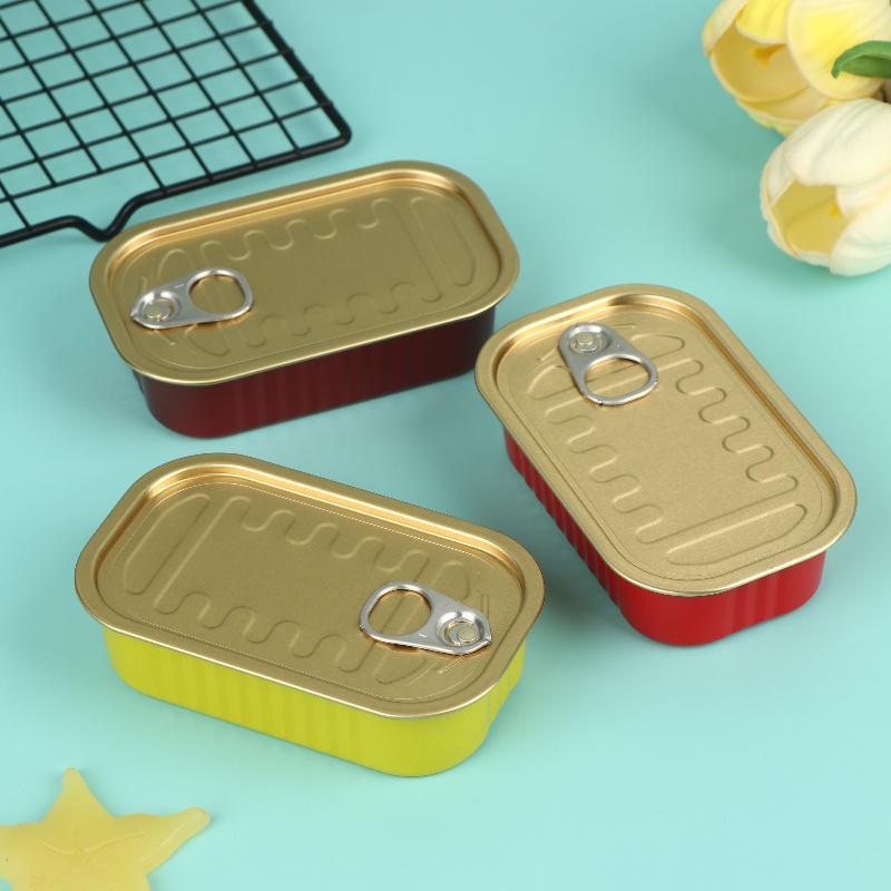 2 Stück rechteckige leere Mini – Food Storage Aluminum Bewertung und Preis