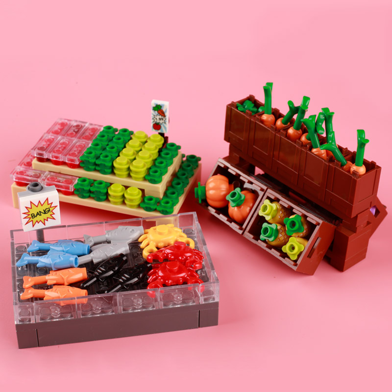 MOC City Supermarkt Bausteine  – Food Storage Building Bewertung und Preis