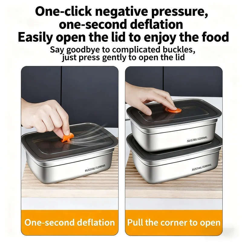Großvolumige Edelstahl-Bento-B – Food Storage System Bewertung und Preis