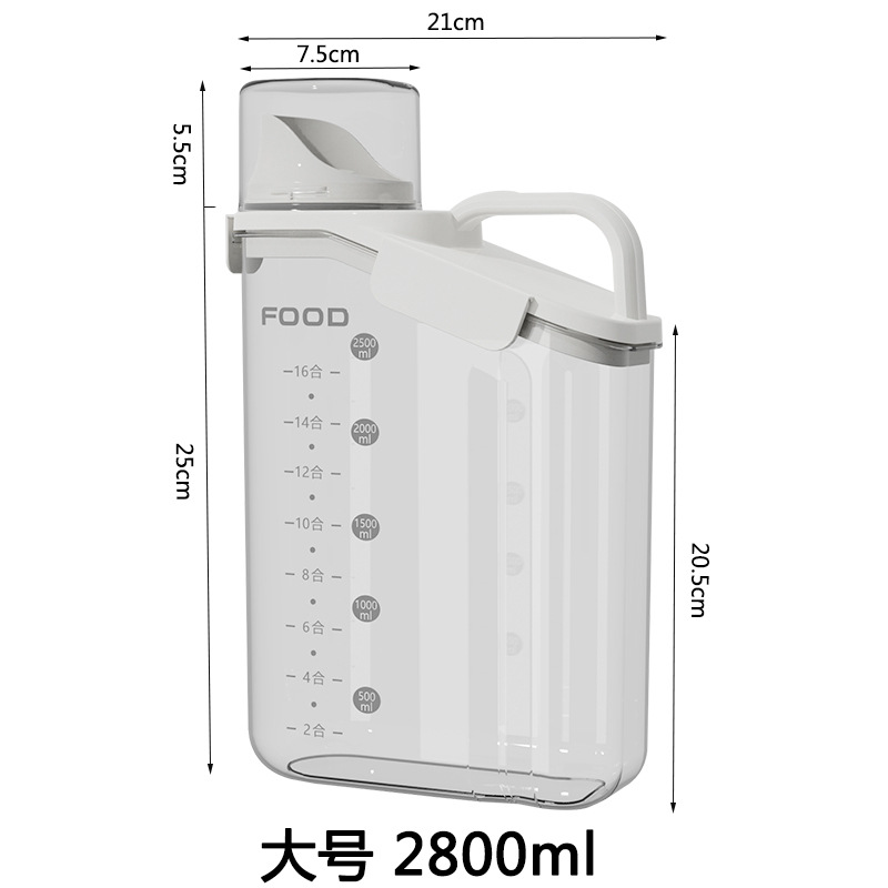 Großer 3,5-Pfund luftdichter T – Food Storage Freeze Dried Bewertung und Preis