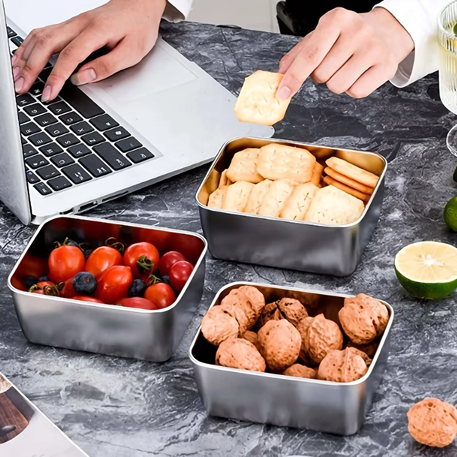 Edelstahl-Lebensmittelbehälter – Food Storage Aluminum Bewertung und Preis