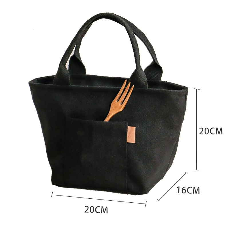 Schwarz-Weiße Canvas-Lebensmit – Food Storage Keep Warm Bewertung und Preis