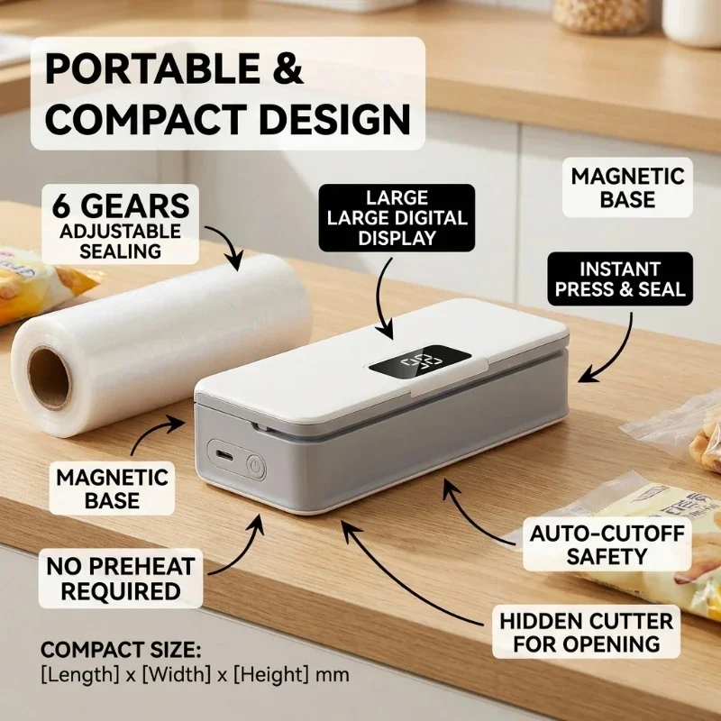 Mini-Heißsiegelgerät für Plast – Food Storage Vacuum Sealer Machine Bewertung und Preis