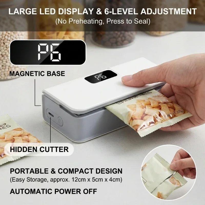 Mini-Heißsiegelgerät für Plast – Food Storage Vacuum Sealer Machine Bewertung und Preis