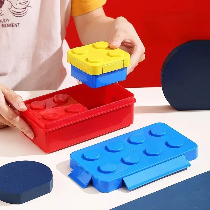 Kinder DIY Bausteine Lunch Box – Food Storage Building Bewertung und Preis