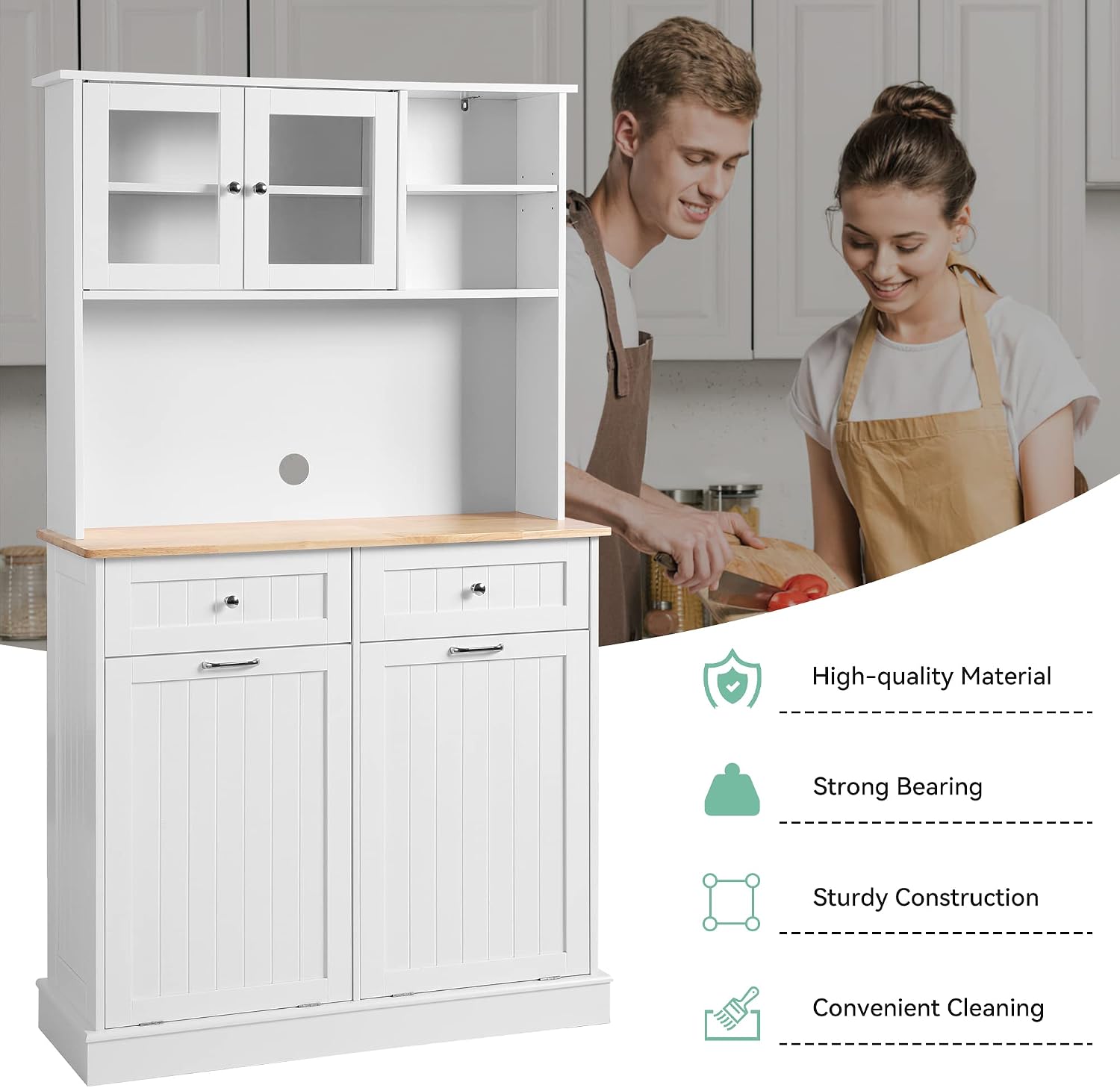 Küchen-Vorratsschrank aus Holz – Food Storage Without Pantry Bewertung und Preis