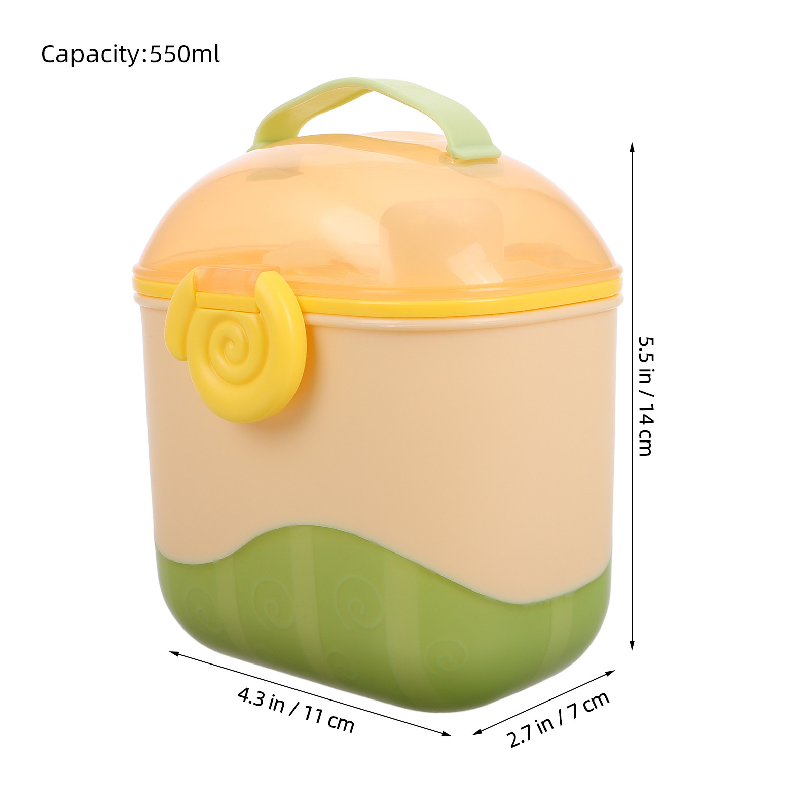 Tragbarer Mehrfach-Milchpulver – Food Storage For Baby Bewertung und Preis