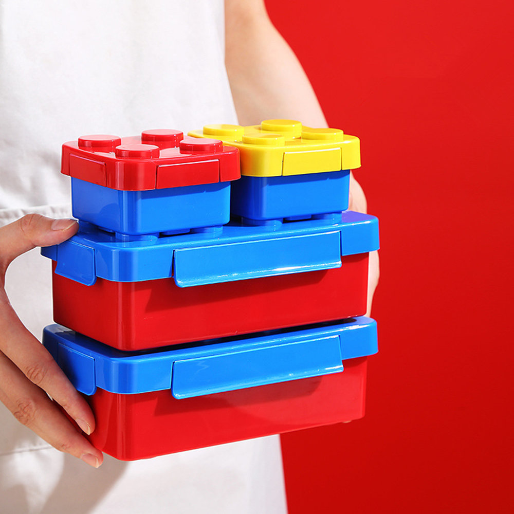 Kreative, lustige Baustein-Spl – Food Storage Building Bewertung und Preis