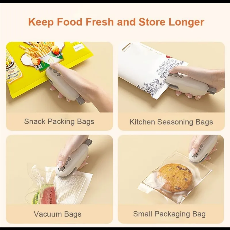 2-in-1 Mini-Beutelverschließer – Food Storage Vacuum Sealer Machine Bewertung und Preis
