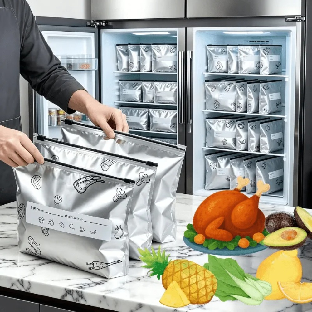35 Stück Aluminiumfolien-Leben – Food Storage Aluminum Bewertung und Preis