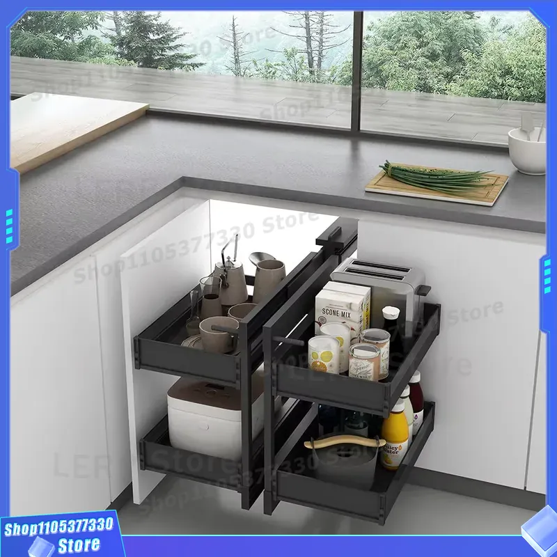 Doppelter Ausziehbarer Küchens – Food Storage Without Pantry Bewertung und Preis