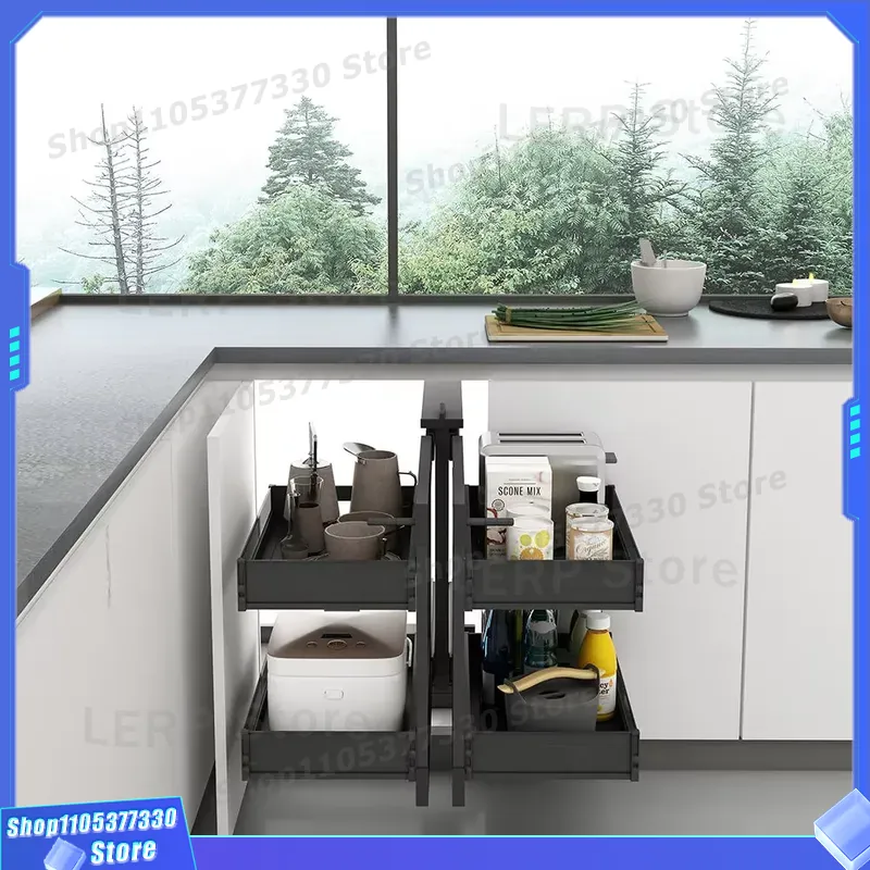 Doppelter Ausziehbarer Küchens – Food Storage Without Pantry Bewertung und Preis