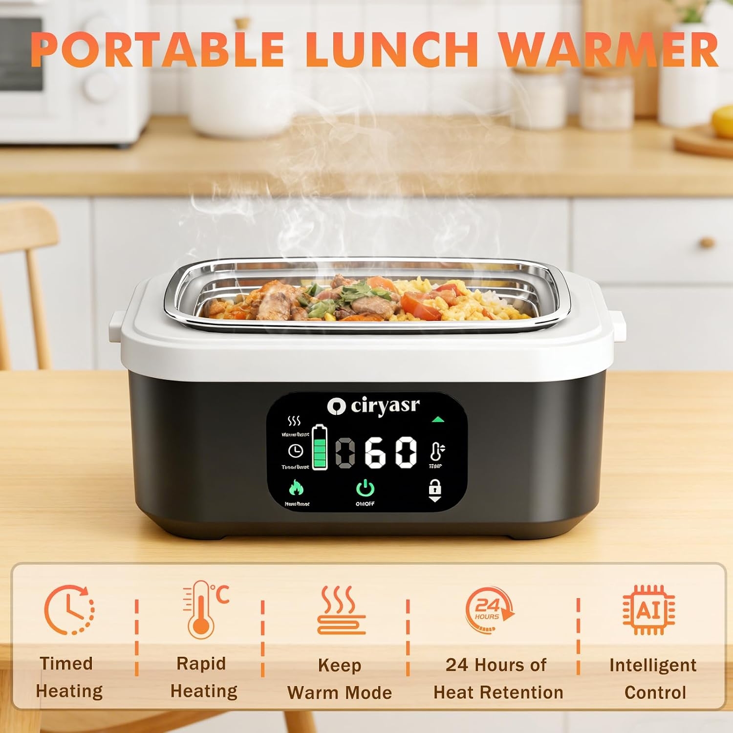 Leistungsstarke elektrische Lu – Food Storage Box Stainless Steel Bewertung und Preis