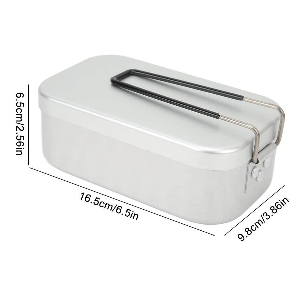 800ML Aluminium Mittagessen Bo – Food Storage Aluminum Bewertung und Preis