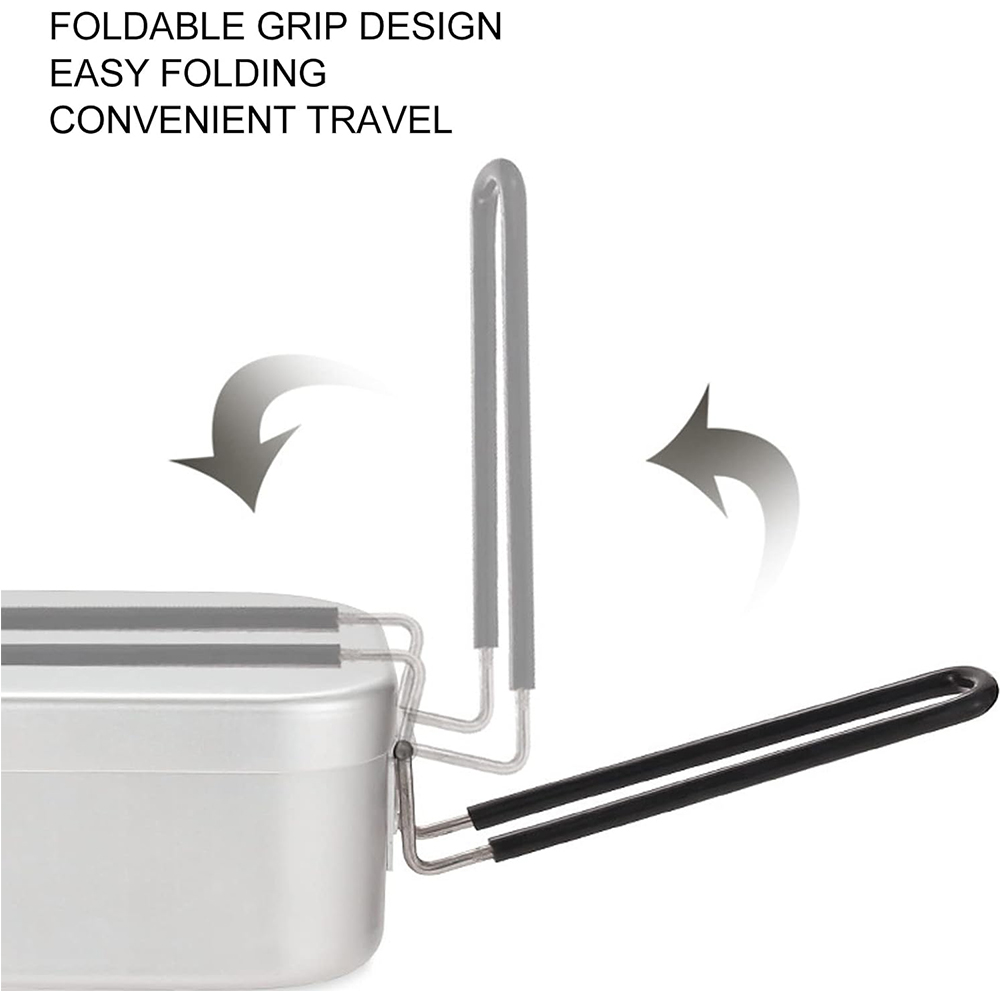 800ML Aluminium Mittagessen Bo – Food Storage Aluminum Bewertung und Preis
