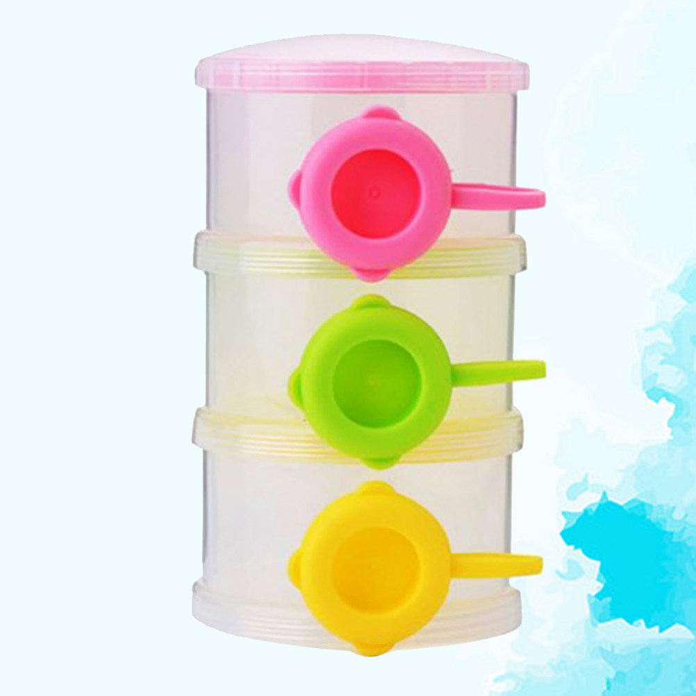 3-lagiger tragbarer Milchpulve – Food Storage For Baby Bewertung und Preis