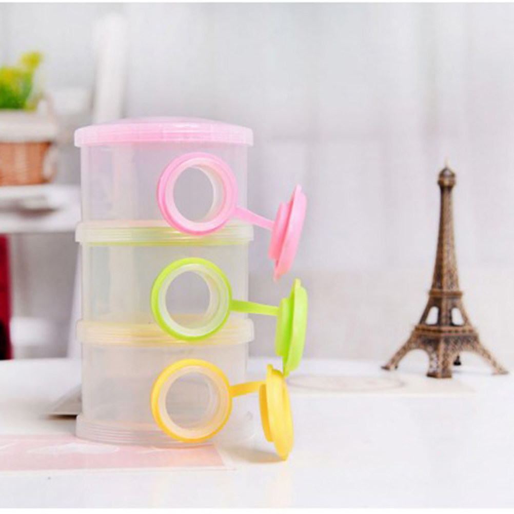 3-lagiger tragbarer Milchpulve – Food Storage For Baby Bewertung und Preis
