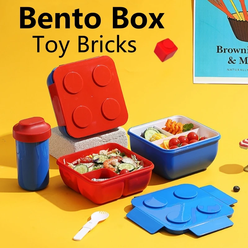 Lunch Box DIY Baustein Tragbar – Food Storage Building Bewertung und Preis