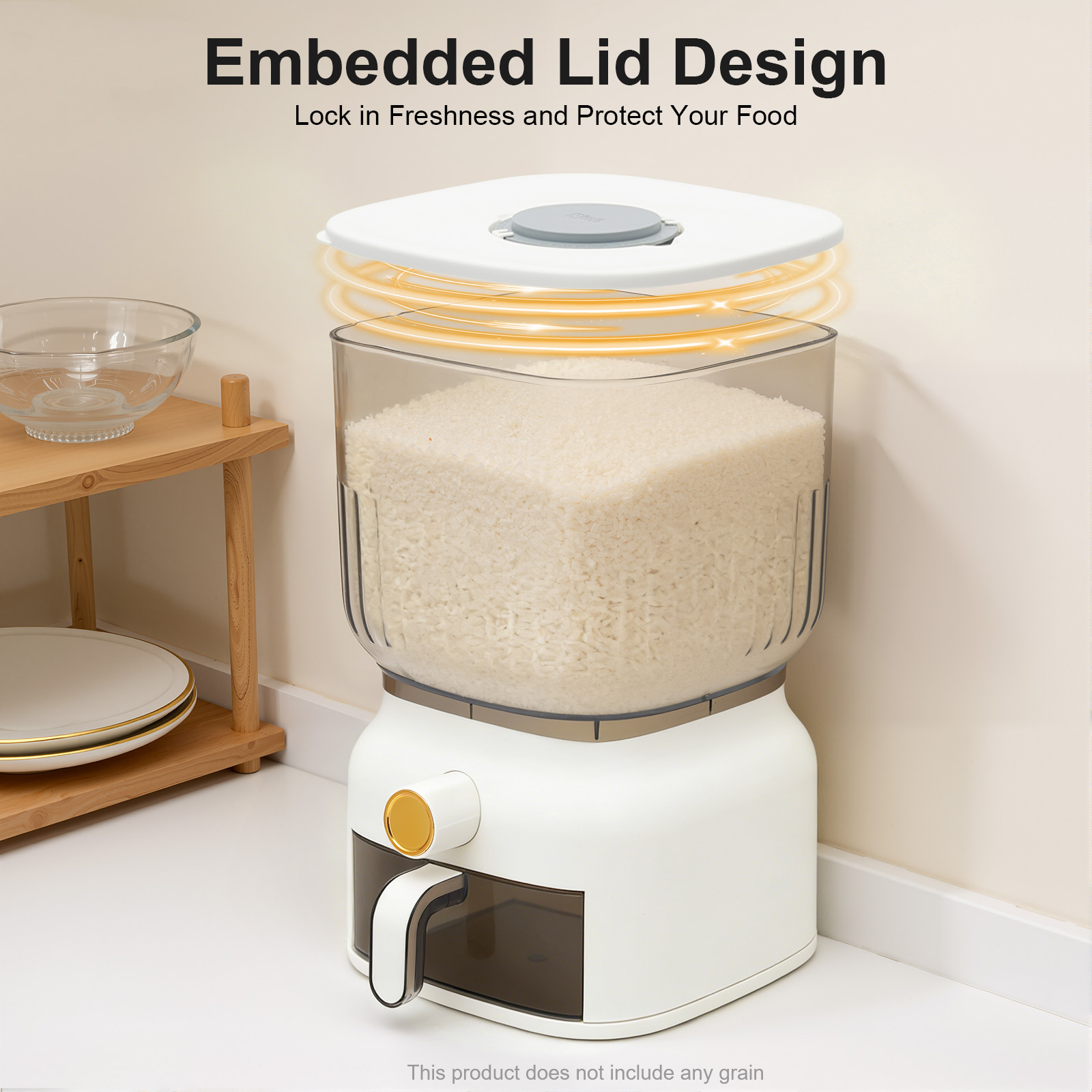 Quadratischer Getreidespeicher – Food Storage Without Pantry Bewertung und Preis