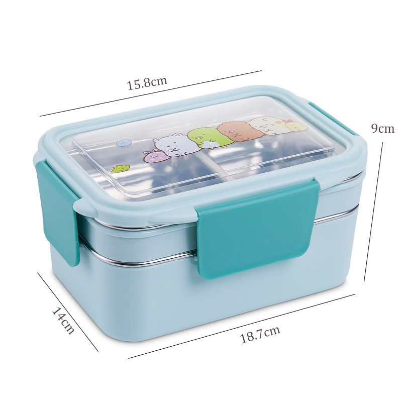 Mit zufälligem Muster Cartoon  – Food Storage System Bewertung und Preis