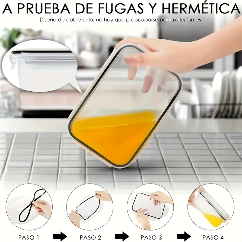 8-teiliges Set mit 4 Behältern – Food Storage Equipment Bewertung und Preis