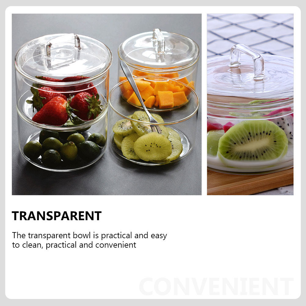 1 Set Transparente Glas-Aufbew – Food Storage Containers Glass Bewertung und Preis