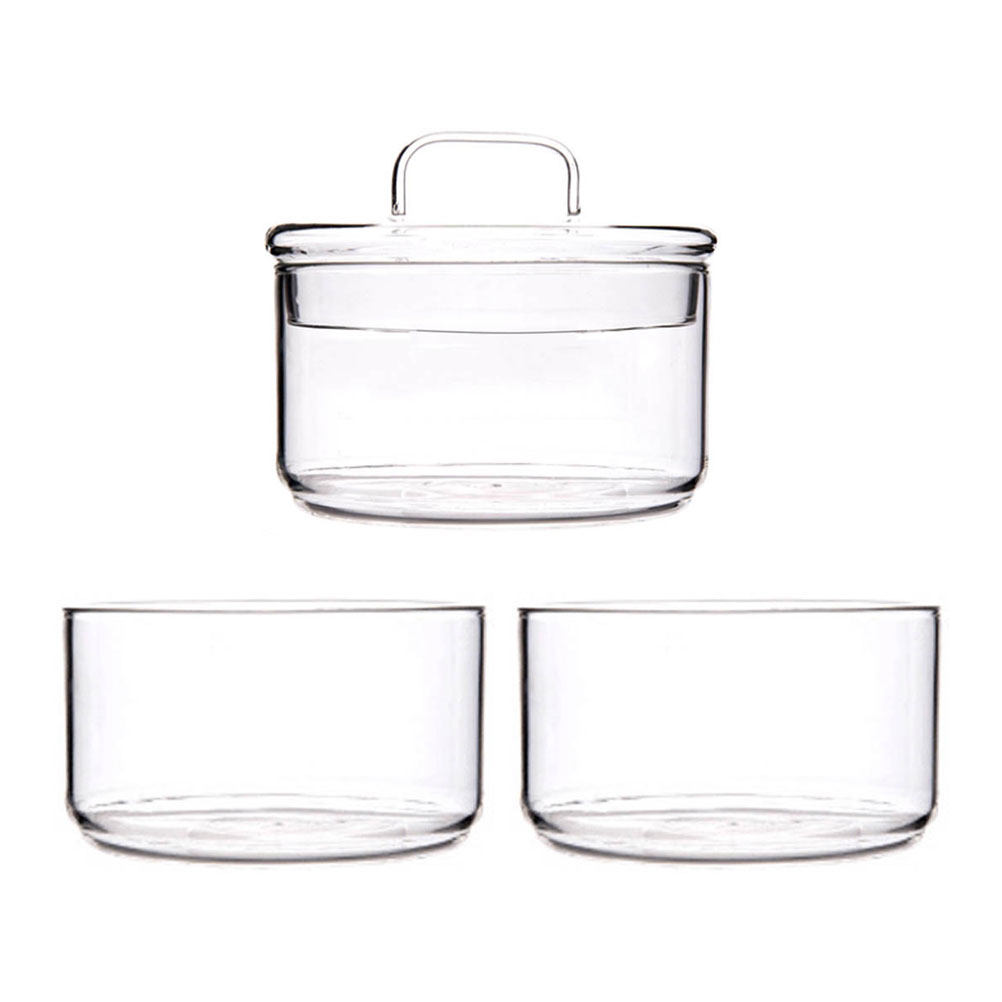 1 Set Transparente Glas-Aufbew – Food Storage Containers Glass Bewertung und Preis