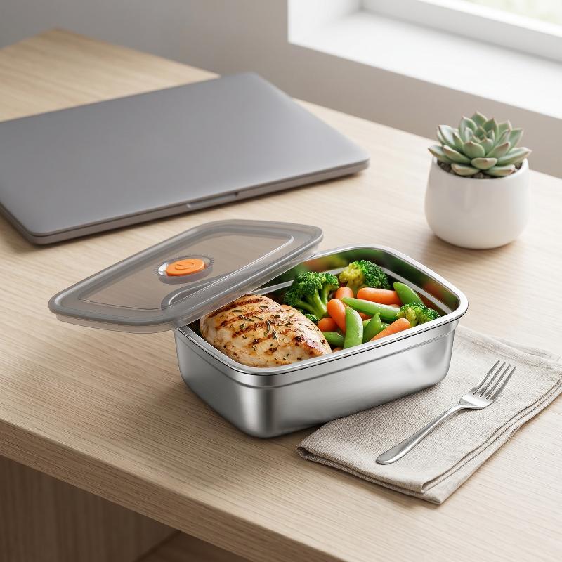 Edelstahl Camping-Lunchbox, Ve – Food Storage Box Stainless Steel Bewertung und Preis