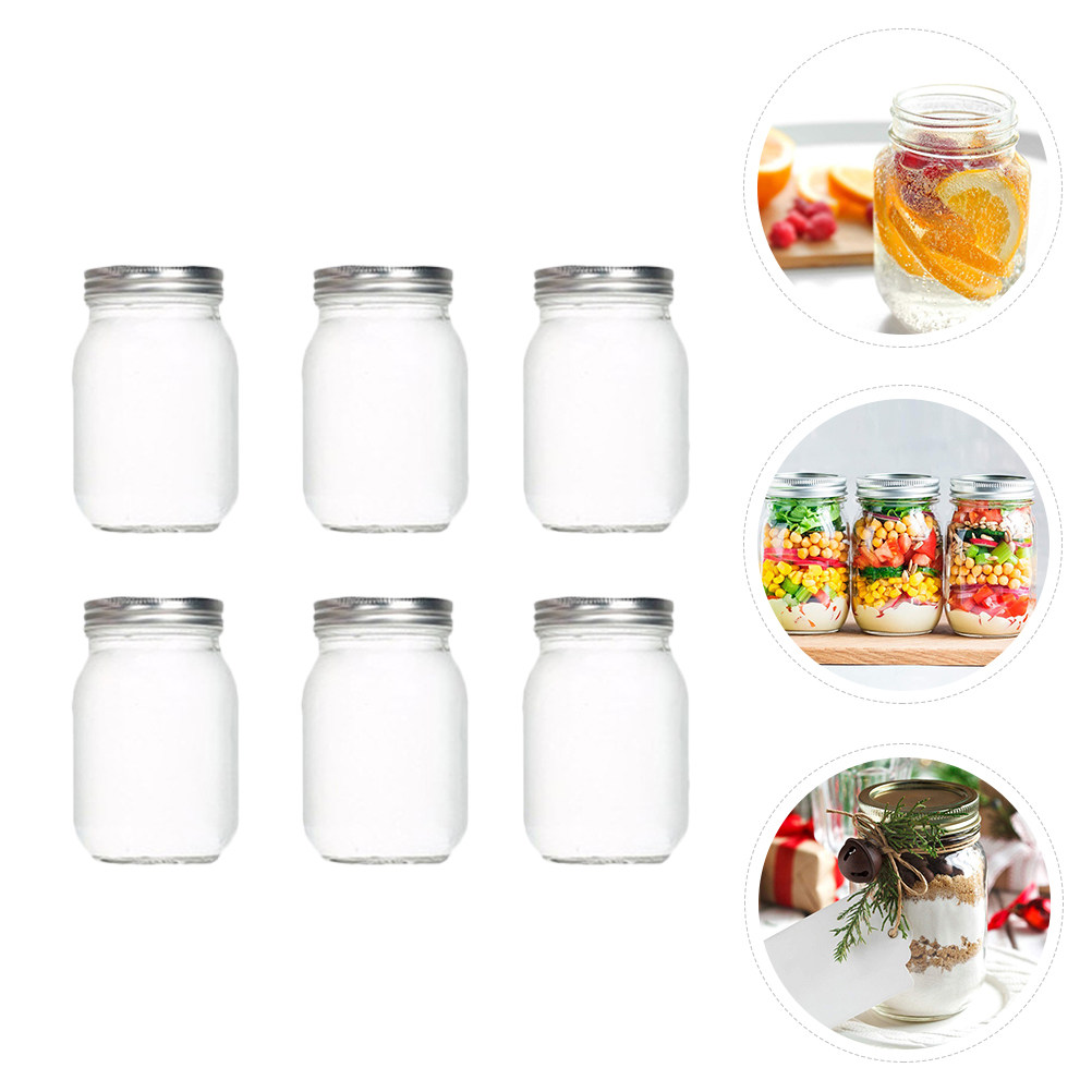 6 Stück Transparente Runde Gla – Food Storage Glass Bewertung und Preis